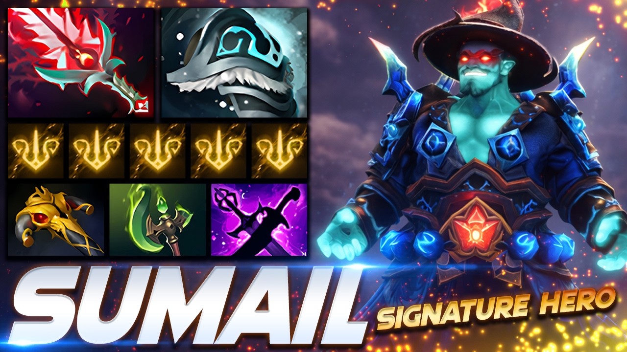 Sumail Storm Spirit Signature - Dota 2 Pro Gameplay [Watch & Learn]