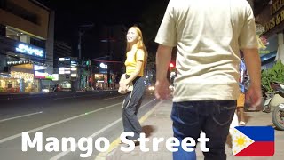 [2023 ]  Night life in the Philippines ep5 | Mango street in Cebu at 12AM #walkingstreet #nightlife