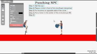Happy Wheels Tutorial-Punching NPC