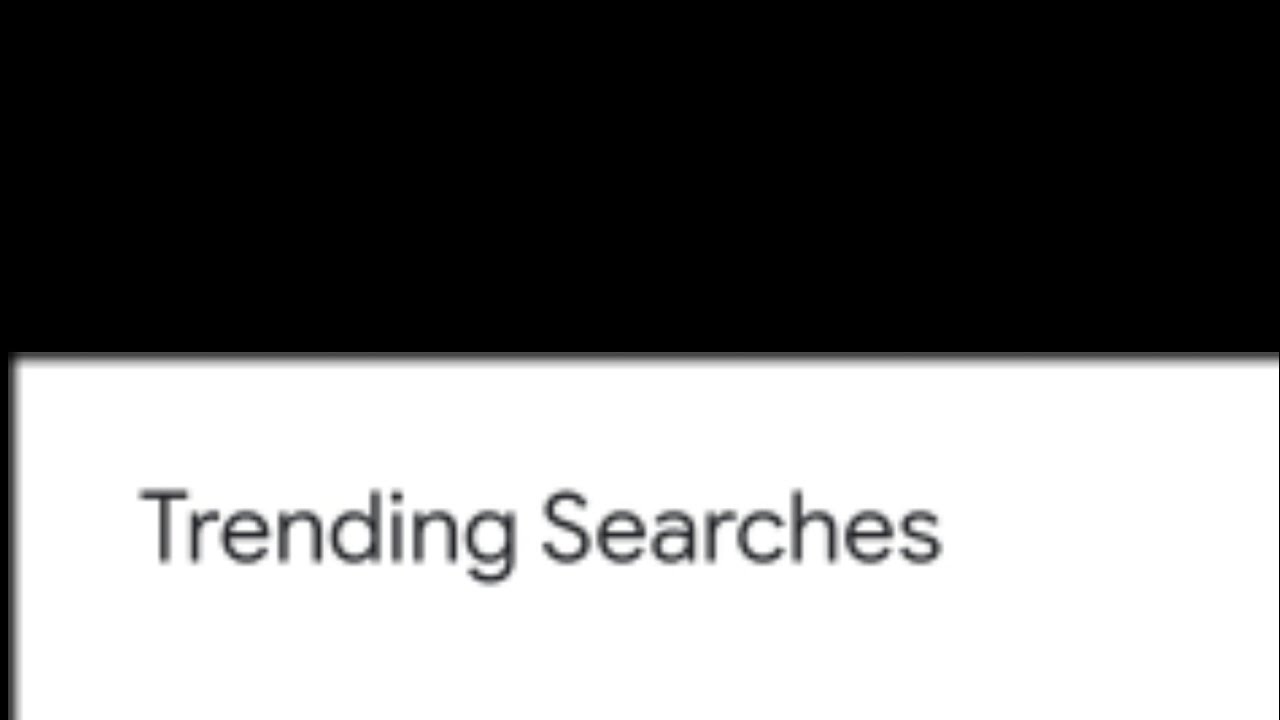 today's top seven trending Google searches in pakistan YouTube