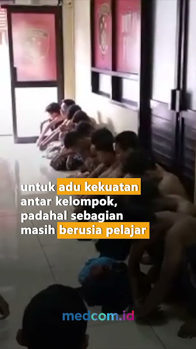 AJAK KEGADUHAN LEWAT MEDSOS, PULUHAN ANGGOTA GENG MOTOR DIBEKUK POLISI