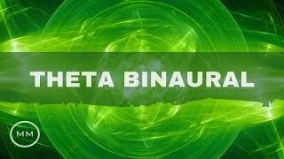Theta Binaural Beats - Pure Frequency - Ideal for Meditation / Relaxation / Creativity