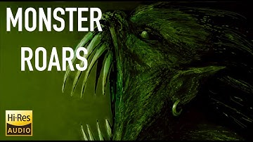 Scary Monster Roar | Horror Sound FX | #skinwalkers #scary #sfx