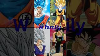 #dragonball #saiyan family #anime #goku