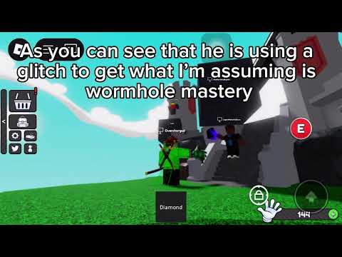 Ticket Report: Overchxrged uses a glitch to get wormhole mastery (ban reason: glitch abusing)