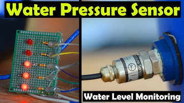 Arduino Water Pressure Sensor Project, Water Level Pressure Sensor, Water pressure monitoring