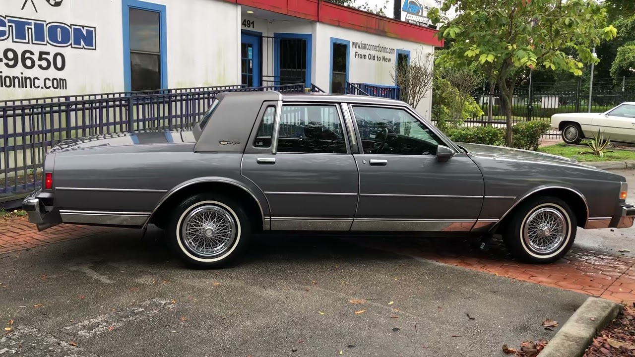 1987 Caprice Brougham LS