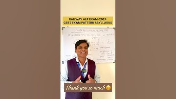 RRB ALP CBT2 EXAM PATTERN | RRB ALP CBT 2 SYLLABUS 2024 | RAILWAY ALP CBT 2 SYLLABUS | RRB ALP 2024