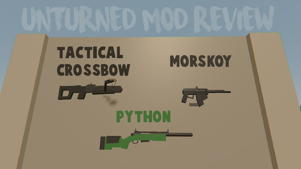 får skylle Orphan TOP 3 BEST UNTURNED GUN MODS - YouTube