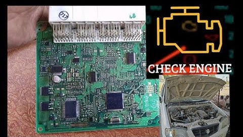 Maruti Suzuki Alto not start engine check light problem ECM fail#car ECM faulty#car engin not start