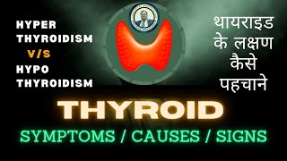 Thyroid Symptoms / Hypothyroidism vs Hyperthyroidism  / Thyroid Disorder Causes