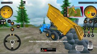 JCB Driving Simulator 2 Gameplay 🚜 Real Excavator & Loader Truck Missions screenshot 4