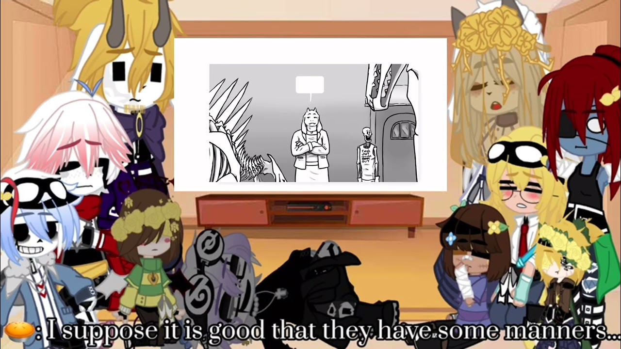 Undertale reacts to Unexpected Guests (WIP)