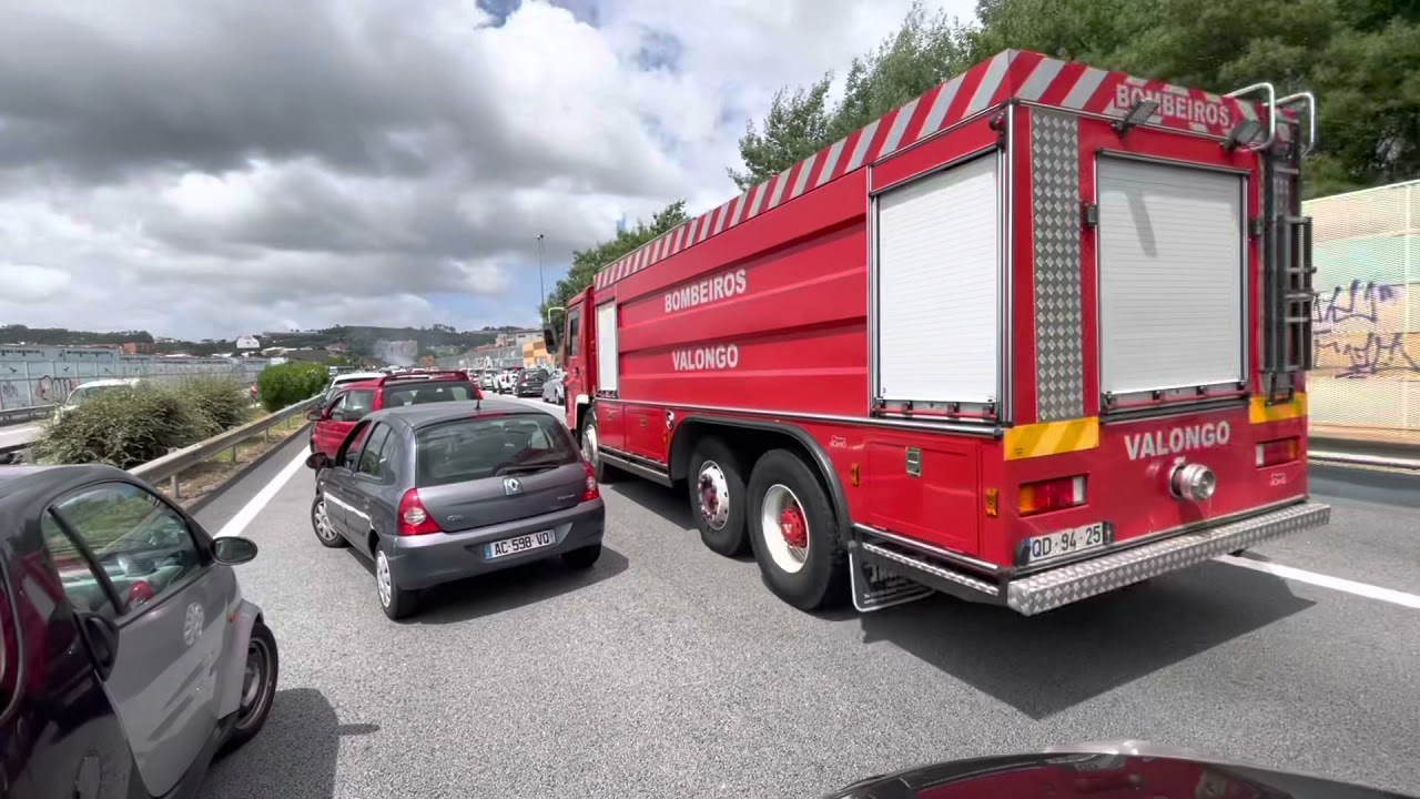Incêndio de carro na A4- Porto #172