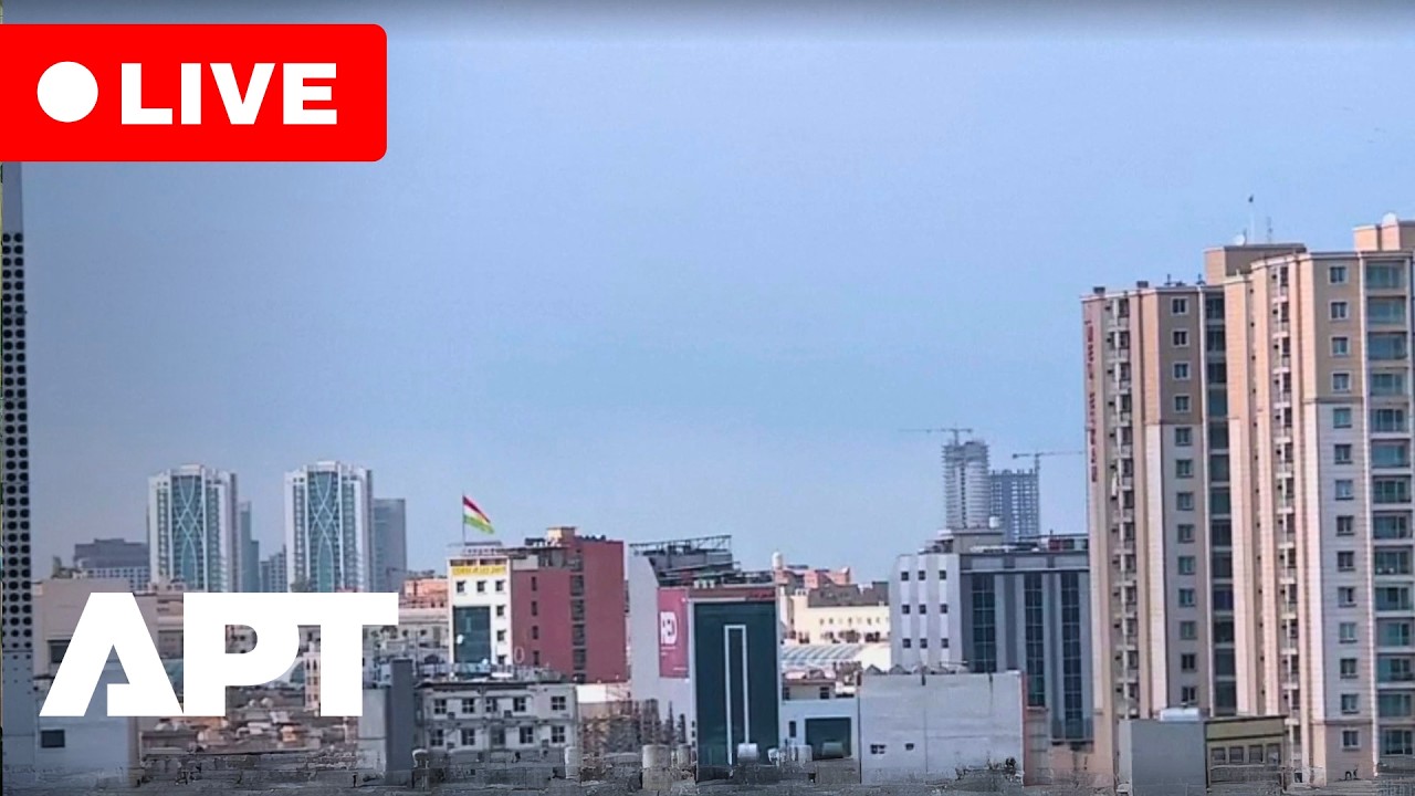 LIVE | Missiles Fired Over Erbil – Anti-Missile System Activated After Iranian Strike | APT