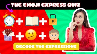 Unlock the Fun | The Ultimate Emoji Decoding Challenge | QuizWizopia's 30 Mind-Boggling Questions |