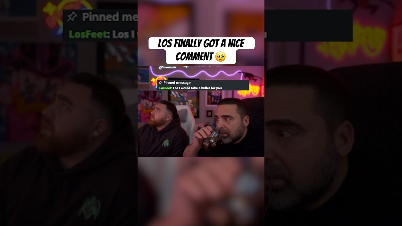 Лос наконец-то получил приятный комментарий 🥹 