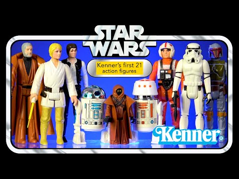 Kenner's first 21 Star Wars figures | Are they any good?!