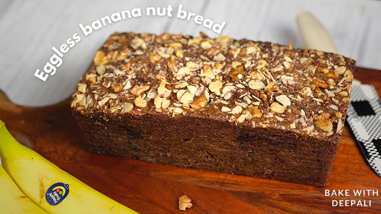 How to Make Perfect Eggless Banana Nut Bread