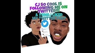 CJ SO COOL IS FOLLOWING ME ON TWITTER | AND YRNDJ LIKED MY POST | OMG