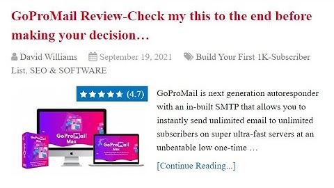 GoProMail Review & Demo Video