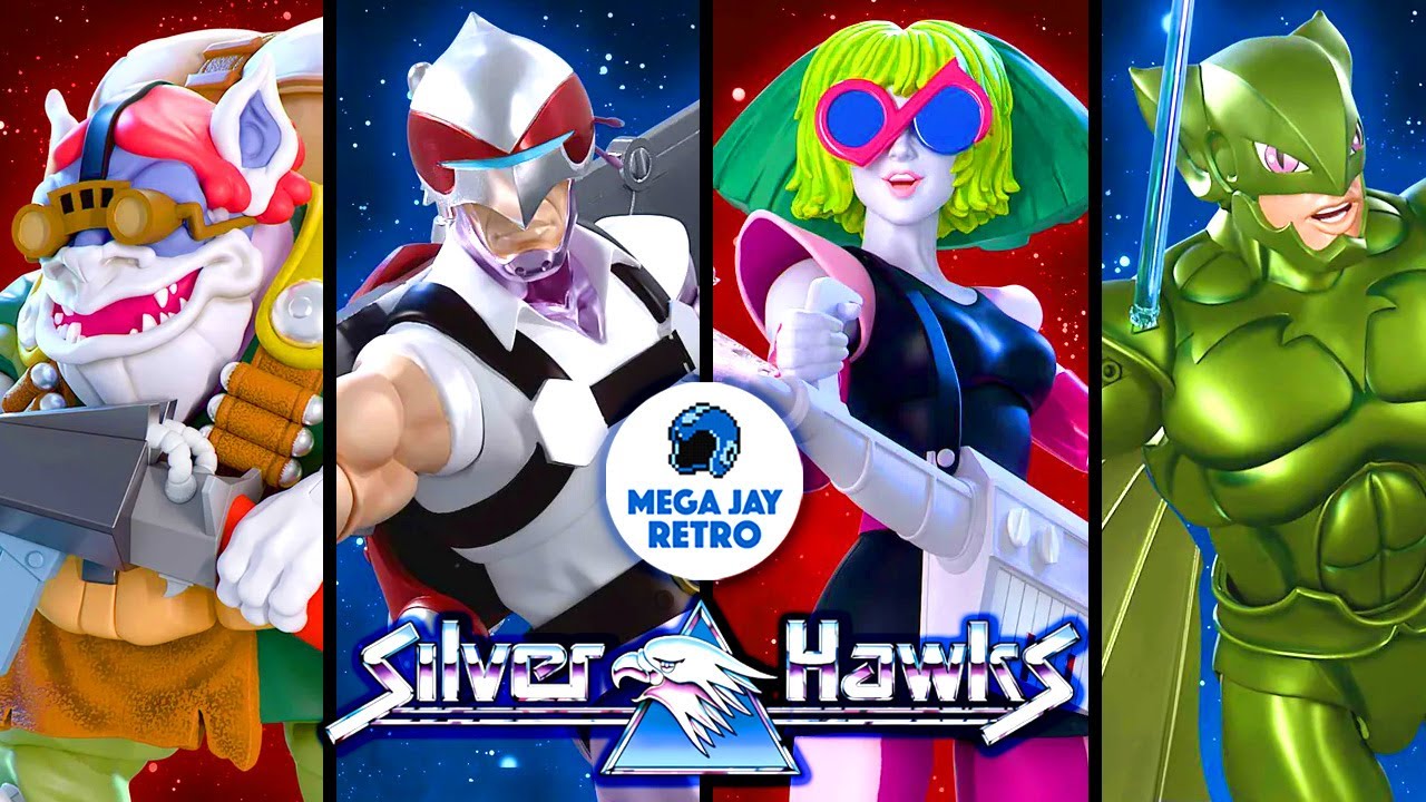 It s a FLASHBACK! New Silverhawks Ultimates Announced by Super7