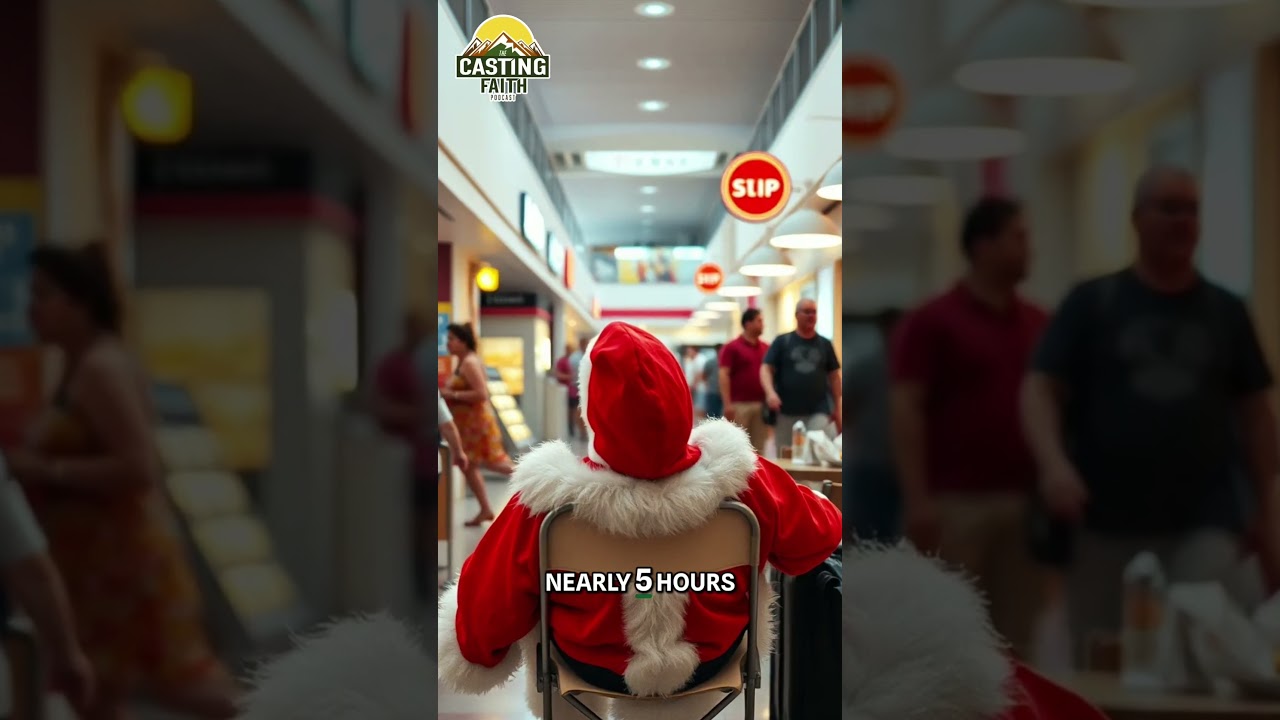 He Set Up A Santa Booth In July?!