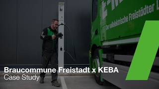 Electric HGV Charging Infrastructure at Freistädter Brewery: Scalable Depot Charging System | KEBA