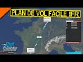 Flight simulator 2020 fr tuto  faire un plan de vol ifr facilement dans fs2020