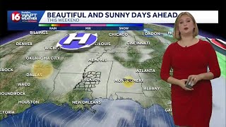 Spring-like warmth arrives as sunshine sends highs into the 70s