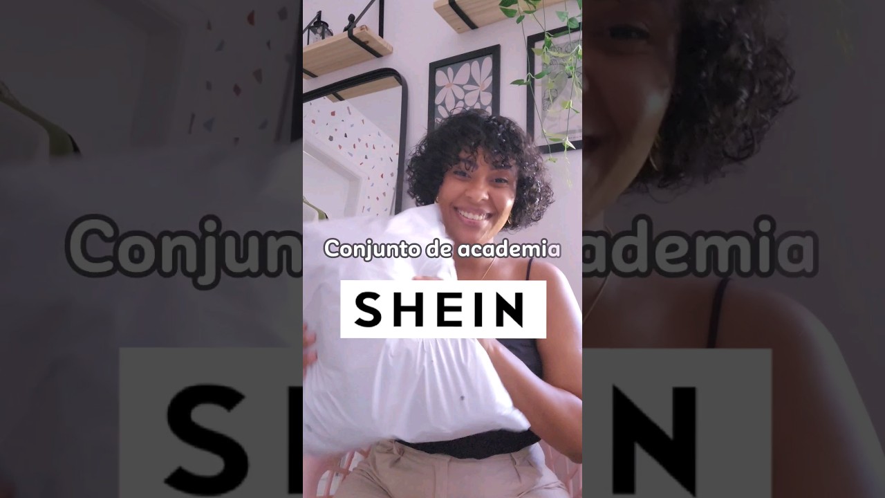 Conjunto de academia da Shein 