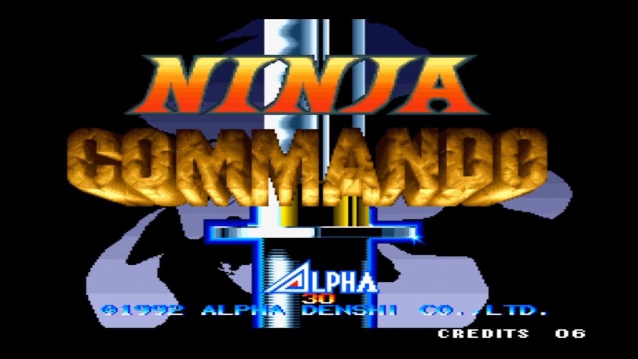 [Neo Geo] - Ninja Commando Full Playthrough - YouTube