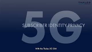 Thales Subscriber identity | SIM: Data security subscription