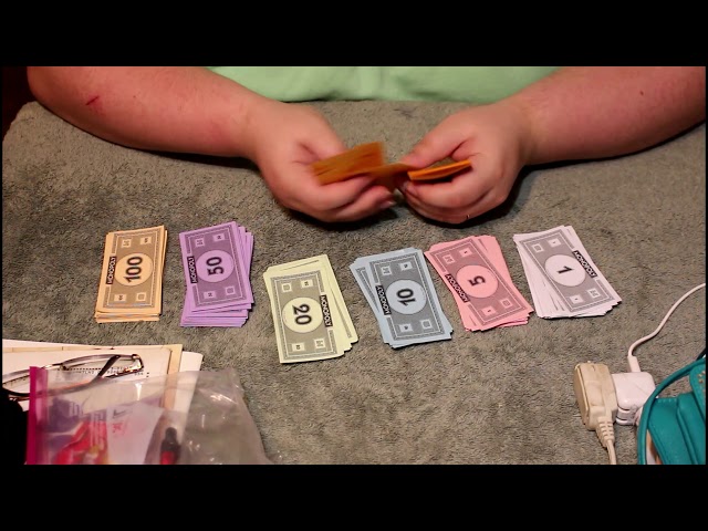 ASMR Money Counting (Mumbling, Paper Sounds)
