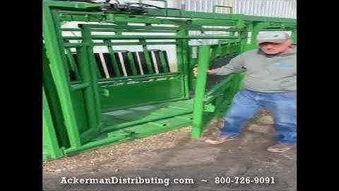 Real Tuff Hydraulic Squeeze Chute