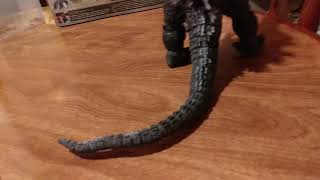 s.h monsterarts godzilla 2001 test stop motion