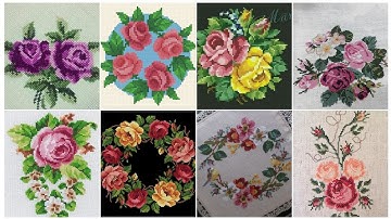 #1 Most Beautiful and Unique New Cross Stitch Patterns For Everything #CrossStitchDesign#Trend