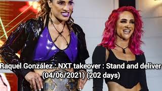 Every NXT WOMEN'S CHAMPION (2013-2025)