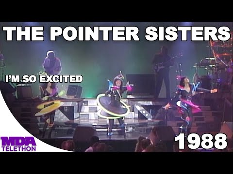 The Pointer Sisters Im So Excited 1988 Mda Telethon The Pointer Sisters Im So Excited 1988 Mda Telethon
