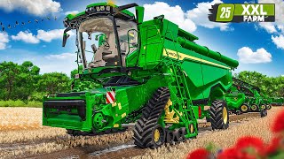 Endlich: Neuer XXL-Drescher John Deere X9 auf dem Hof! | XXL Farm #31 | FARMING SIMULATOR 25 screenshot 2
