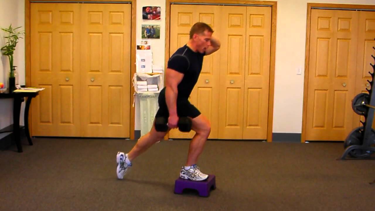 One Legged Dumbell Squat for Massive Quad, Glute, & Leg Development
