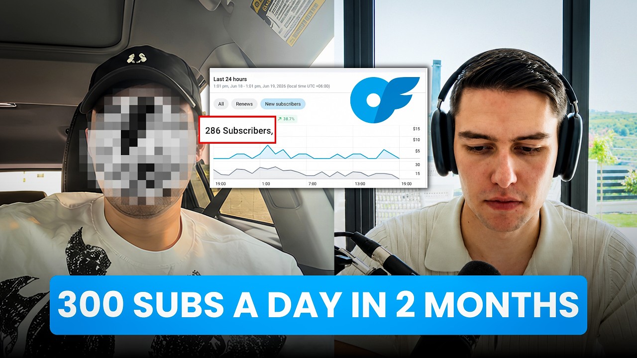 He Gets 300 New Subs EVERY Day (Started at Zero 2 Months Ago) - YouTube