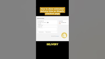 How to show estimated delivery time on Shopify checkout page - NS EDD #estimateddeliverydate
