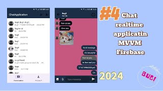 Android Realtime Chat App 2024 | Tutorial 4: Person view | using MVVM, Firebase