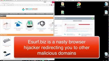 Esurf.biz virus free removal
