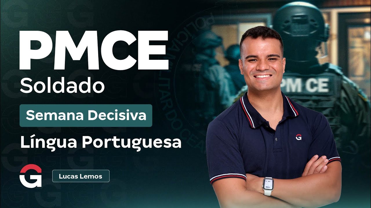 Concurso PM CE Soldado: Semana Decisiva | Língua Portuguesa