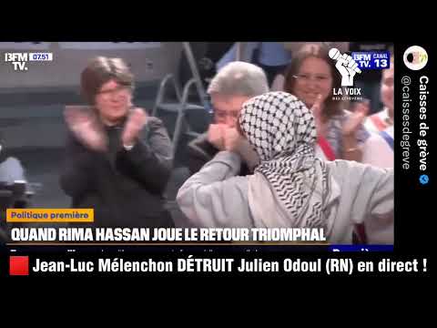Jean-Luc Mélenchon DÉMONTE Julien Odoul (RN) en direct !