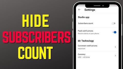 [2023]  How To Hide Subscribers Count On YouTube After Latest Update?