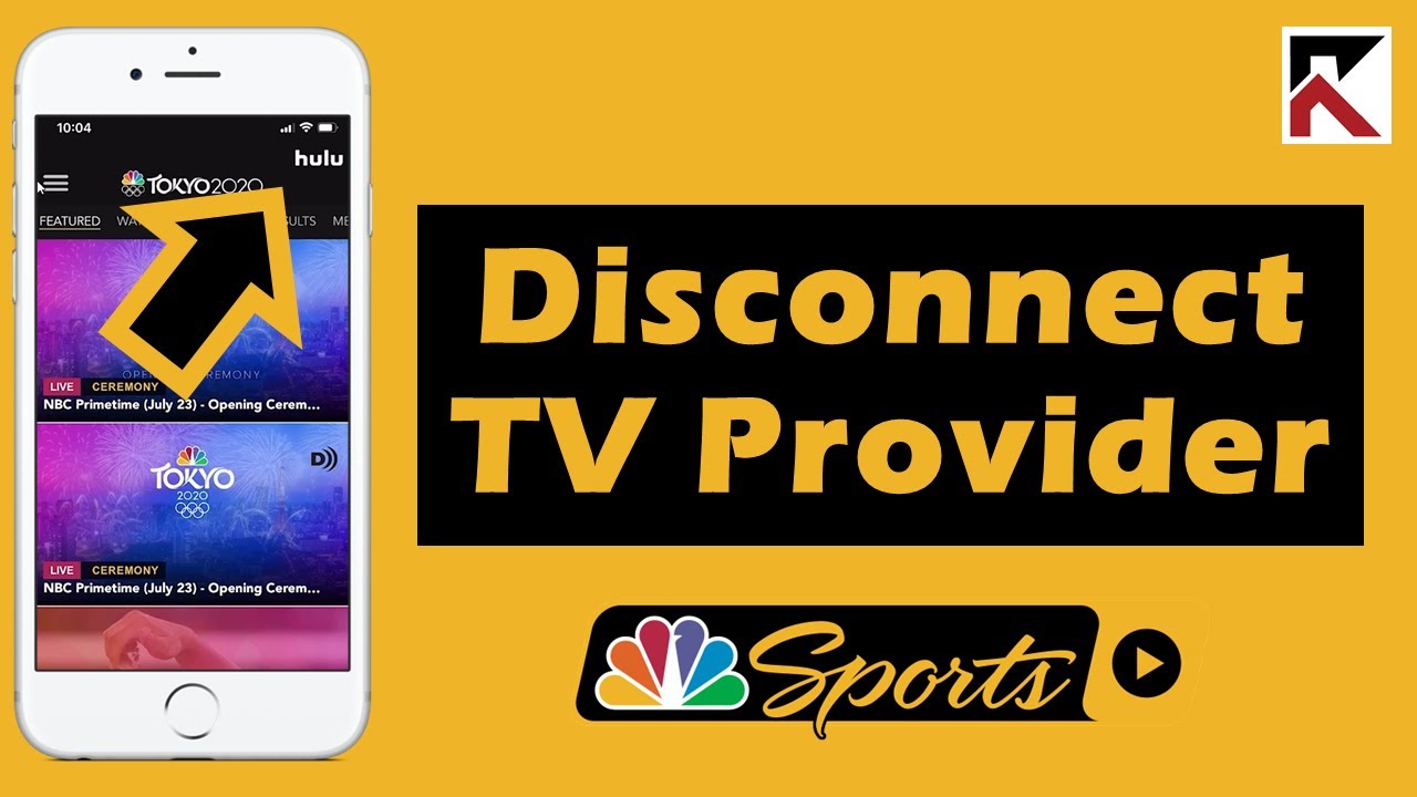 How To Disconnect TV Provider NBC Sports App