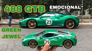 1 of ferrari 488 gtb green jewel !!!